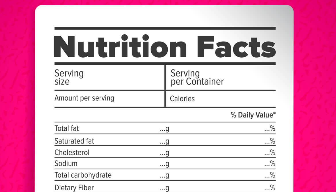 ¿que Es Una Tabla Nutricional Y Cual Es Su Significado